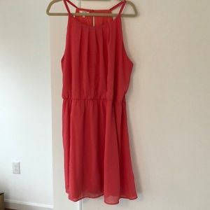 Maurices coral plus size dress sz 2x
